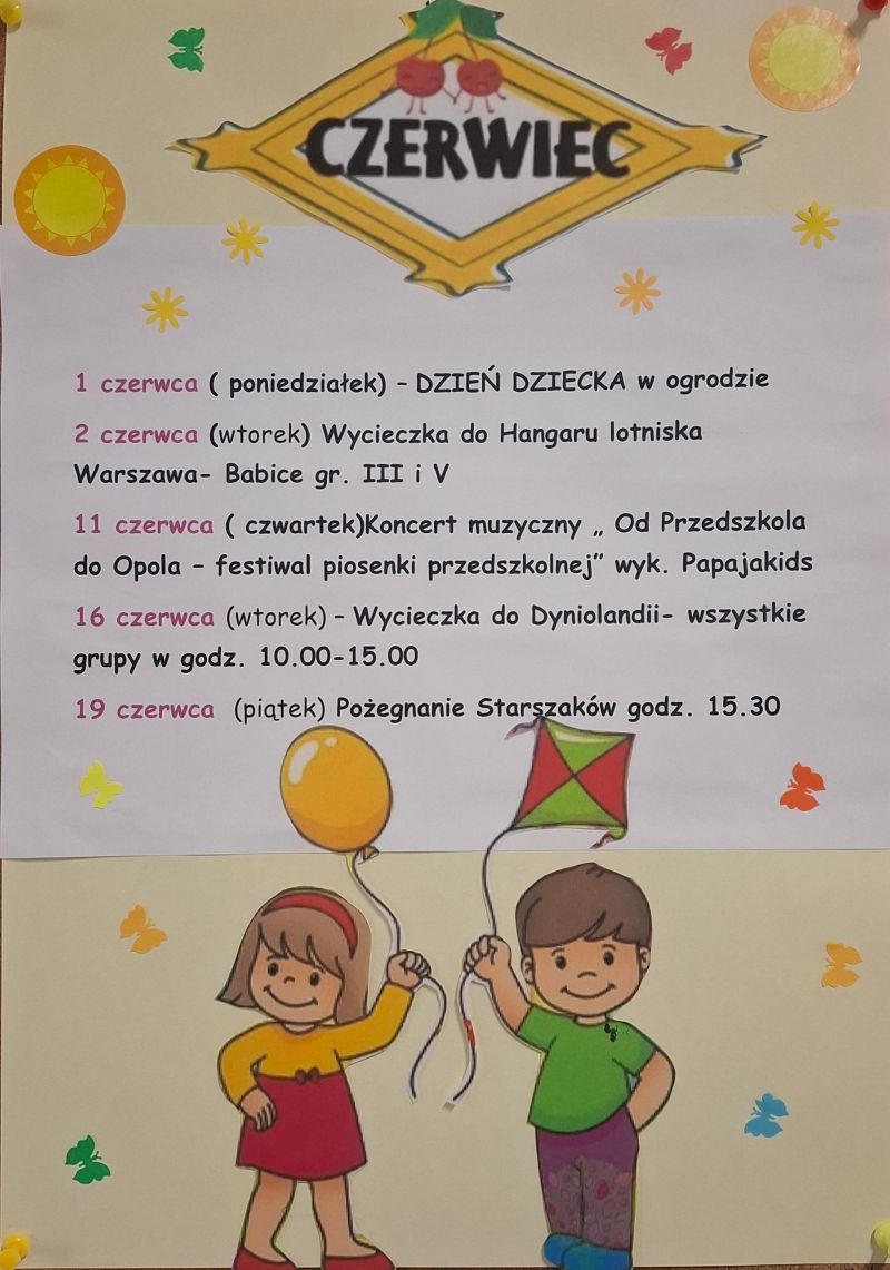 Wydarzenie czerwiec