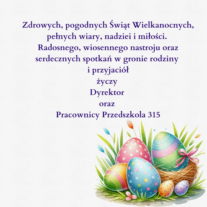 Życzenia Wielkanocne